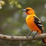 Orange And Black Bird